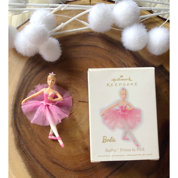 Hallmark Holiday Hallmark Barbie Prima In Pink 20 Ornament